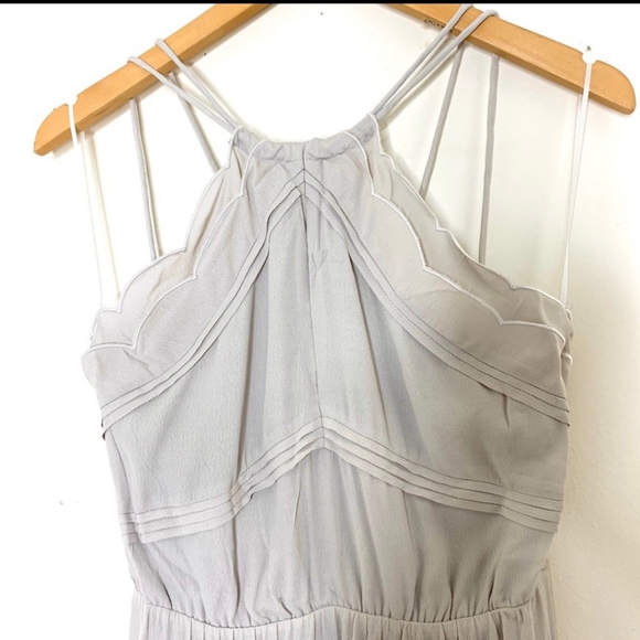 🔥Elliatt Elation Ruffle Dress Taupe. E7041742 M - Picture 7 of 10